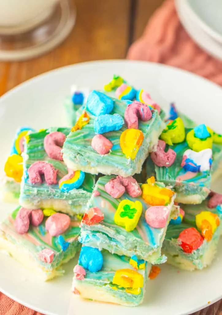 Lucky Charms Fudge