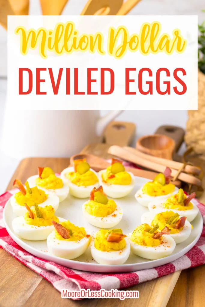 Pin Million Dollar Deviled eggs platter