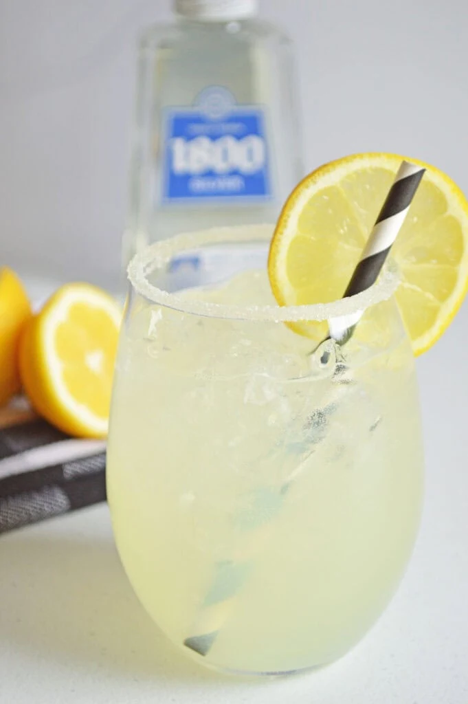 all ingredients in glass