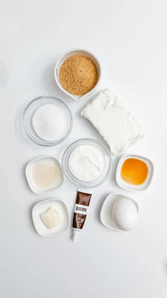 Ingredients for Gingerbread Cheesecake Bites