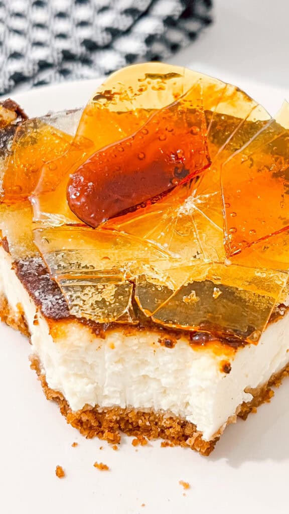 Creme Brulee Cheesecake perfect for an amazing dessert.
