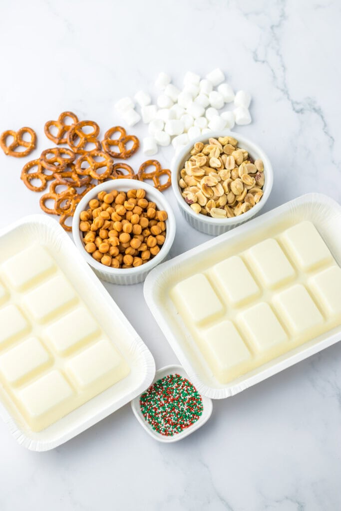 Ingredients for slow cooker candy