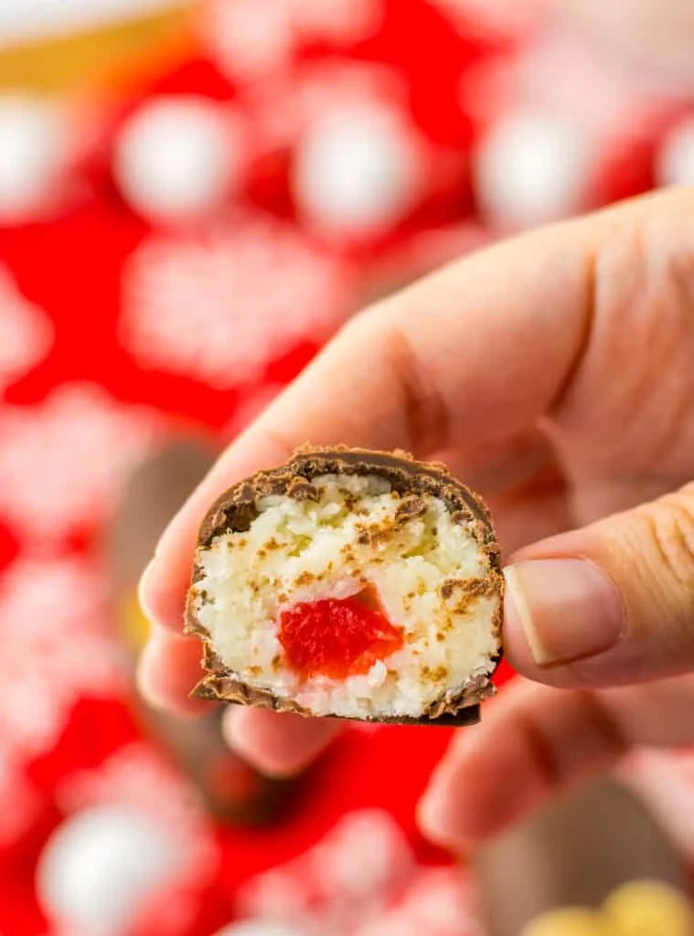 inside of coconut mice