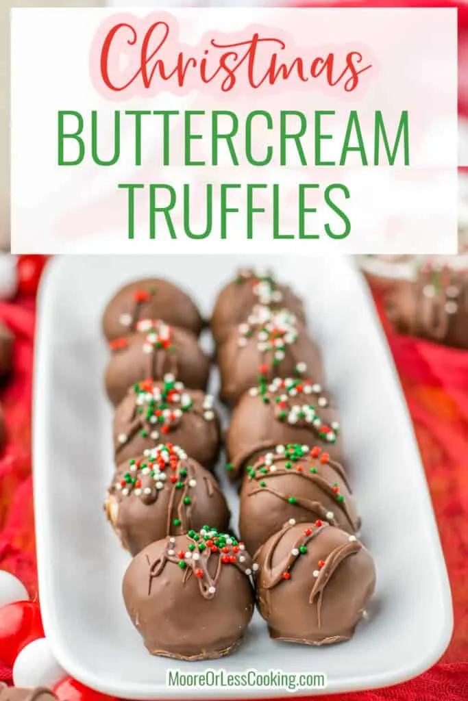 pin buttercream truffles