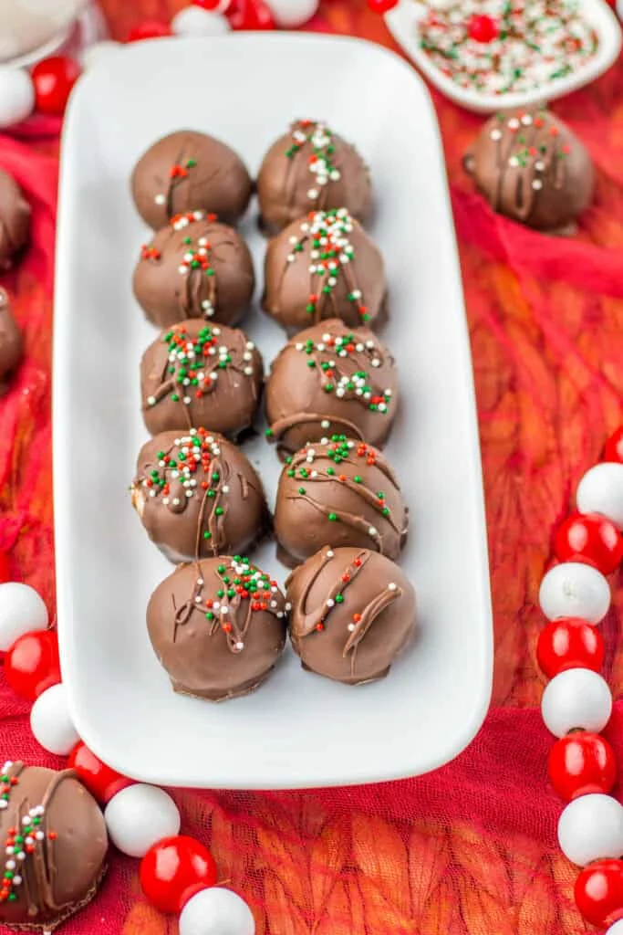 full image of truffles on platter