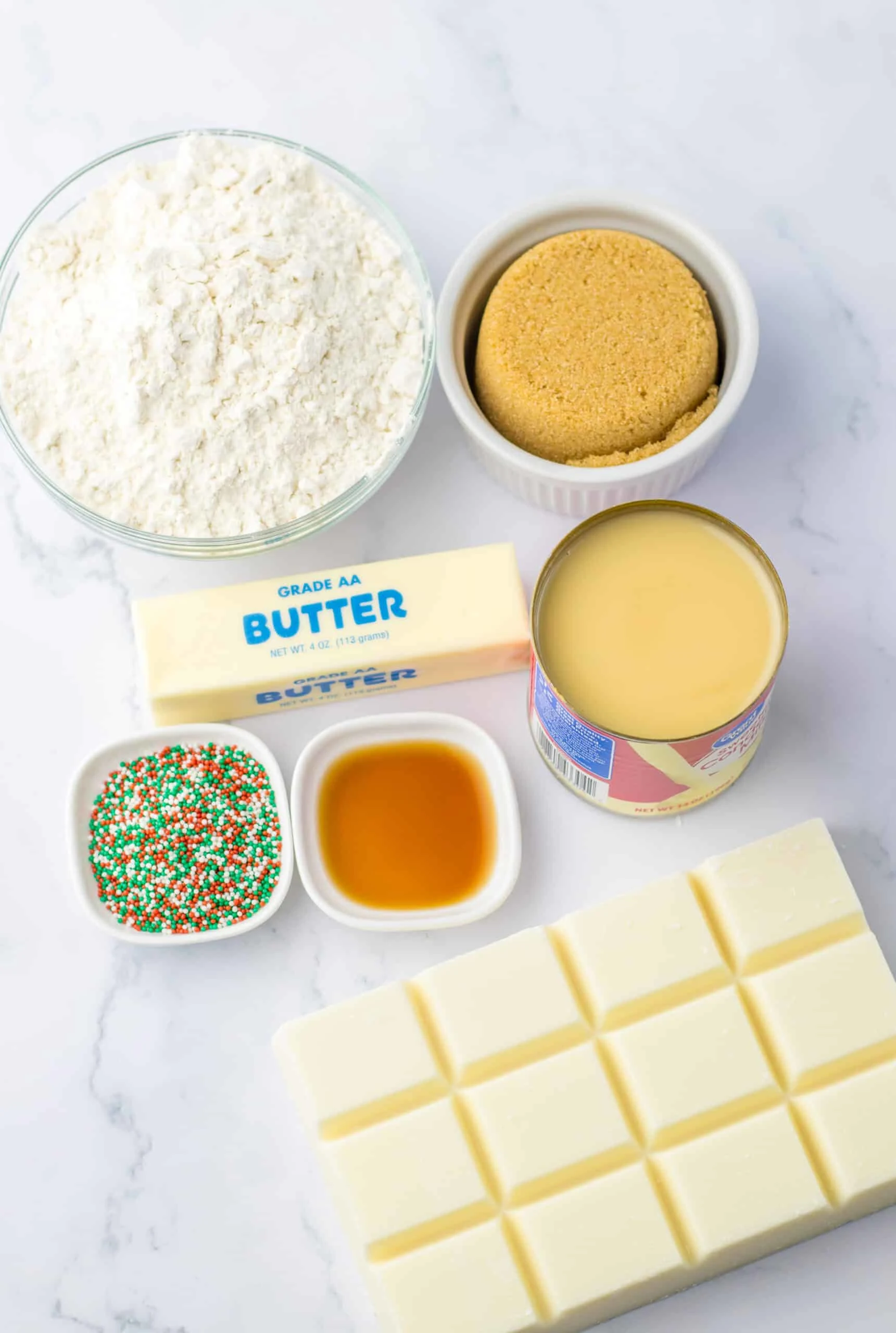 ingredients sugar cookie truffles