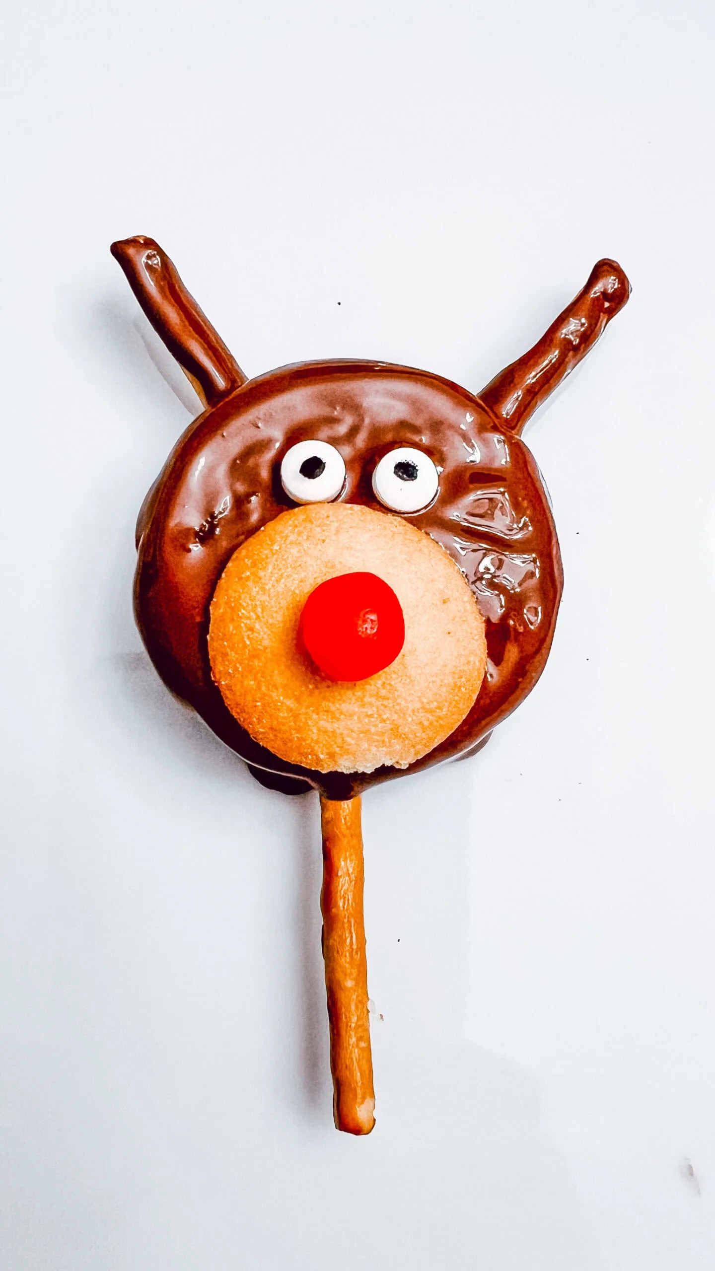face of reindeer pops