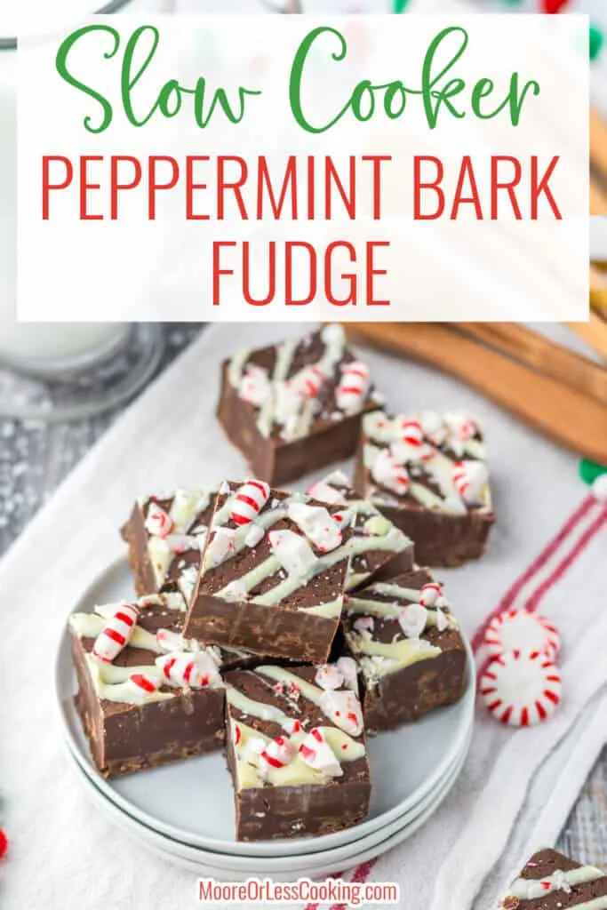 pin for peppermint bark fudge