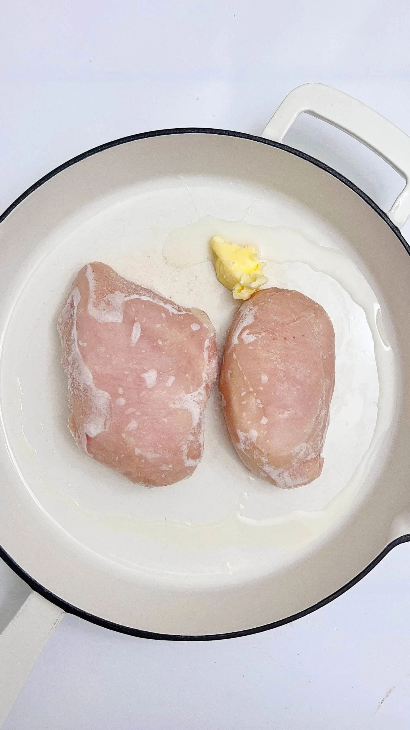 Angel Chicken in Crockpot with Garlic Butter.