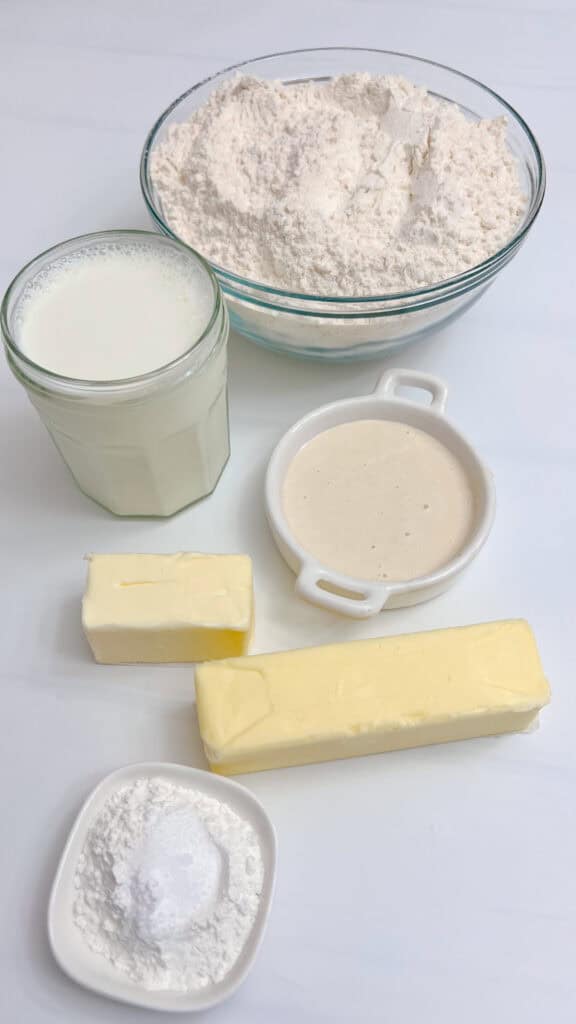 ingredients Sourdough Discard Buttermilk Biscuits 