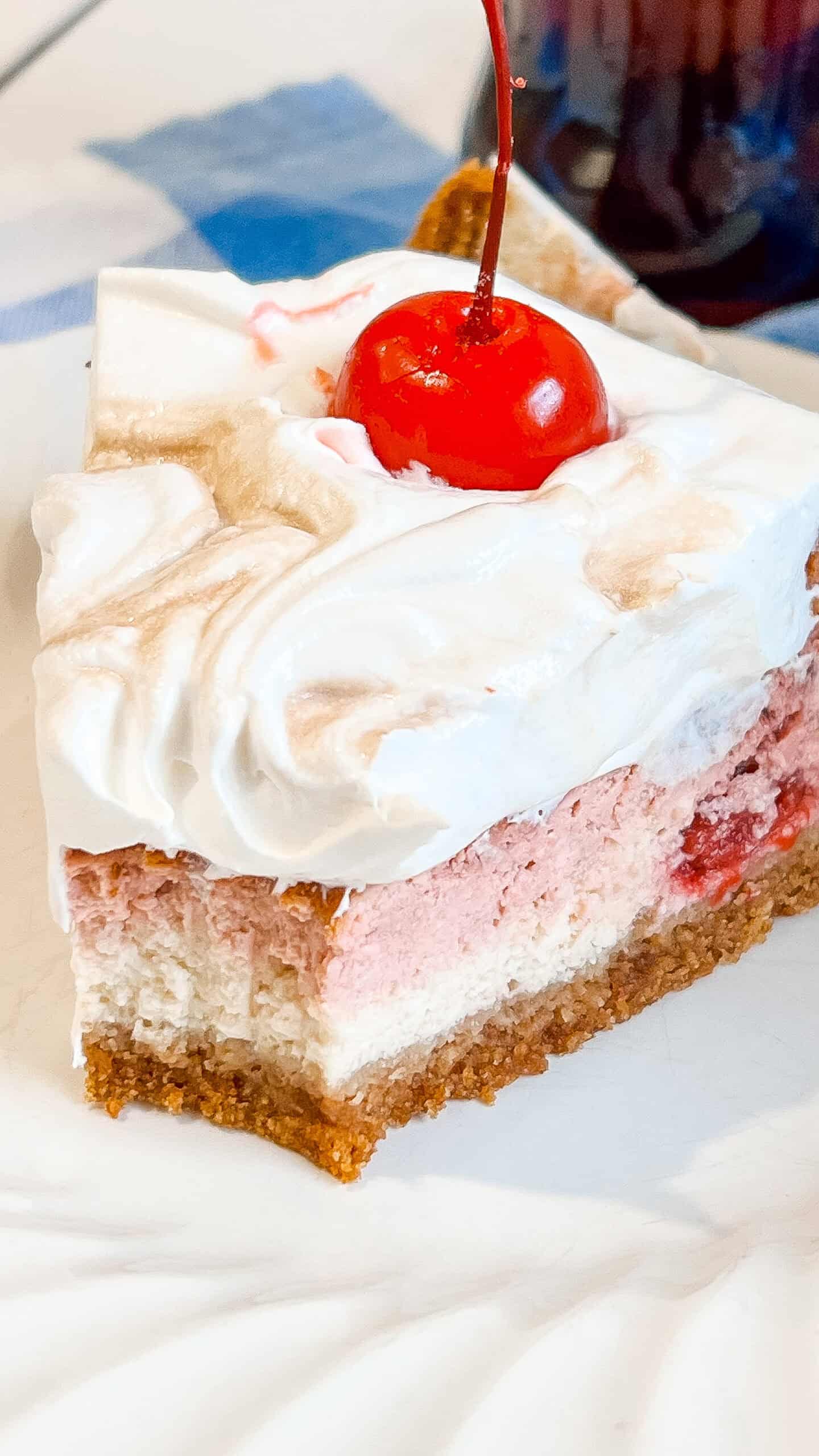 Cherry Coke Cheesecake is a fun twist on classic cheesecake! This rich and creamy dessert combines sweet cherry flavor with a delicious hint of Coca-Cola, a buttery graham cracker crust, juicy cherries, and a fluffy whipped topping. Perfect for parties, holidays, summer gatherings, or whenever you&rsquo;re craving an unforgettable cheesecake dessert. Save this easy Cherry Coke Cheesecake recipe for later! #CherryCokeCheesecake #CheesecakeRecipe #CherryCheesecake #DessertRecipes #CheesecakeLovers #CherryDessert #EasyDesserts #MooreOrLessCooking via @Mooreorlesscook