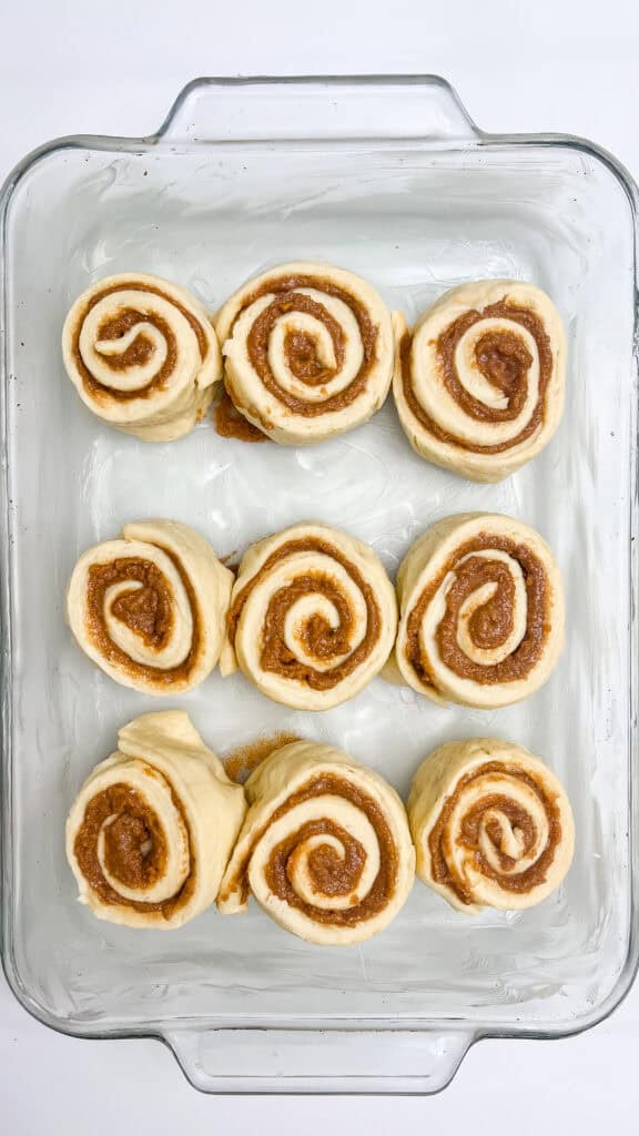 Cinnamon Rolls ready to bake